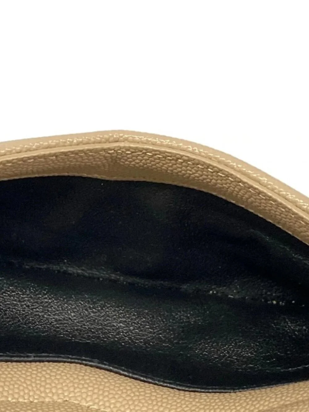 SAINT LAURENT PARIS Lou Mini Bag 612579 Pink Beige Leather Shoulder Bag